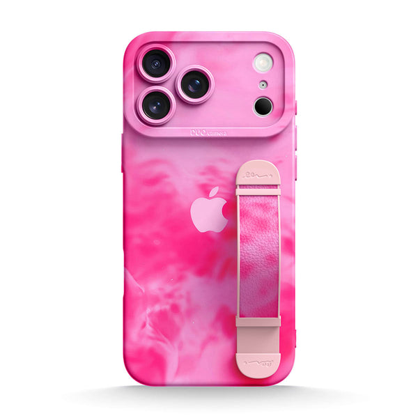 Pink Lava | iPhone Series Multifunctional Wristband Case