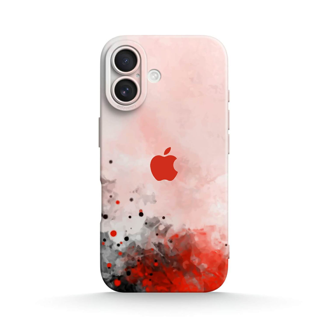 Splash Ink Red | IPhone Series Impact Resistant Protective Case