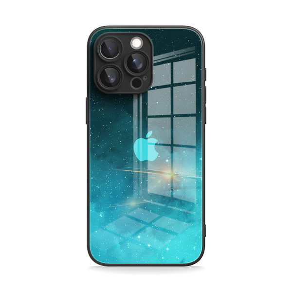 Fluorescent Star Blue | IPhone Series Tempered Glass Case
