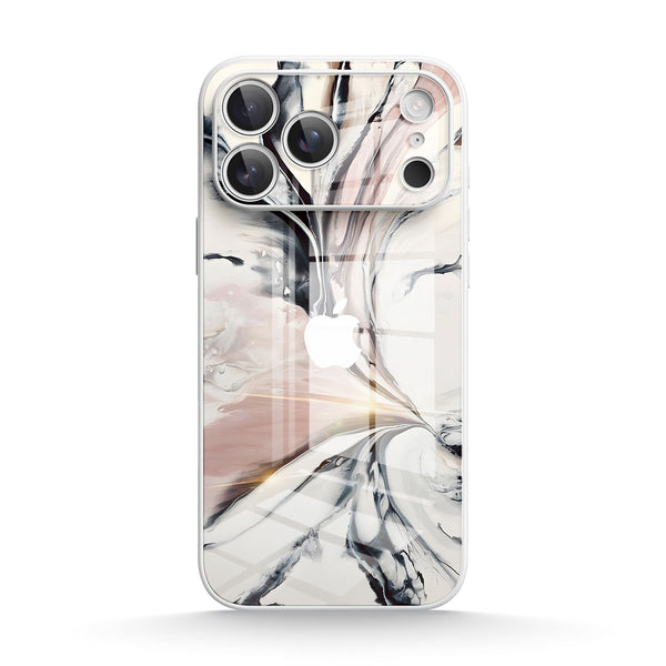Dune White |IPhone Series Tempered Glass Case