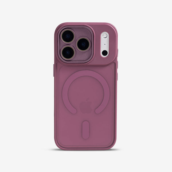 Plum Color | iPhone MagSafe Eagle Eye Matte Case
