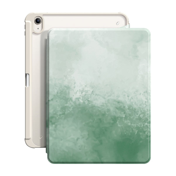 Hidden Mist Green | iPad Series Snap 360° Stand Impact Resistant Case