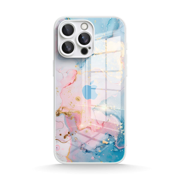 Colorful Jade |IPhone Series Tempered Glass Case