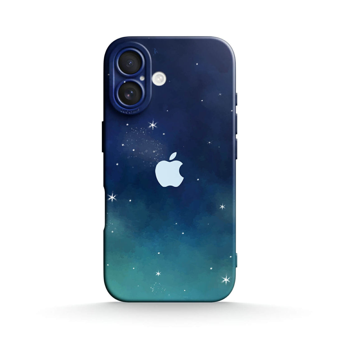 Star-Blue Green | IPhone Series Impact Resistant Protective Case