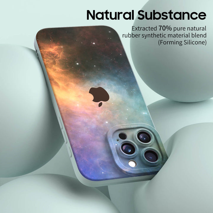 Yellow-Green Nebula | IPhone Series Impact Resistant Protective Case