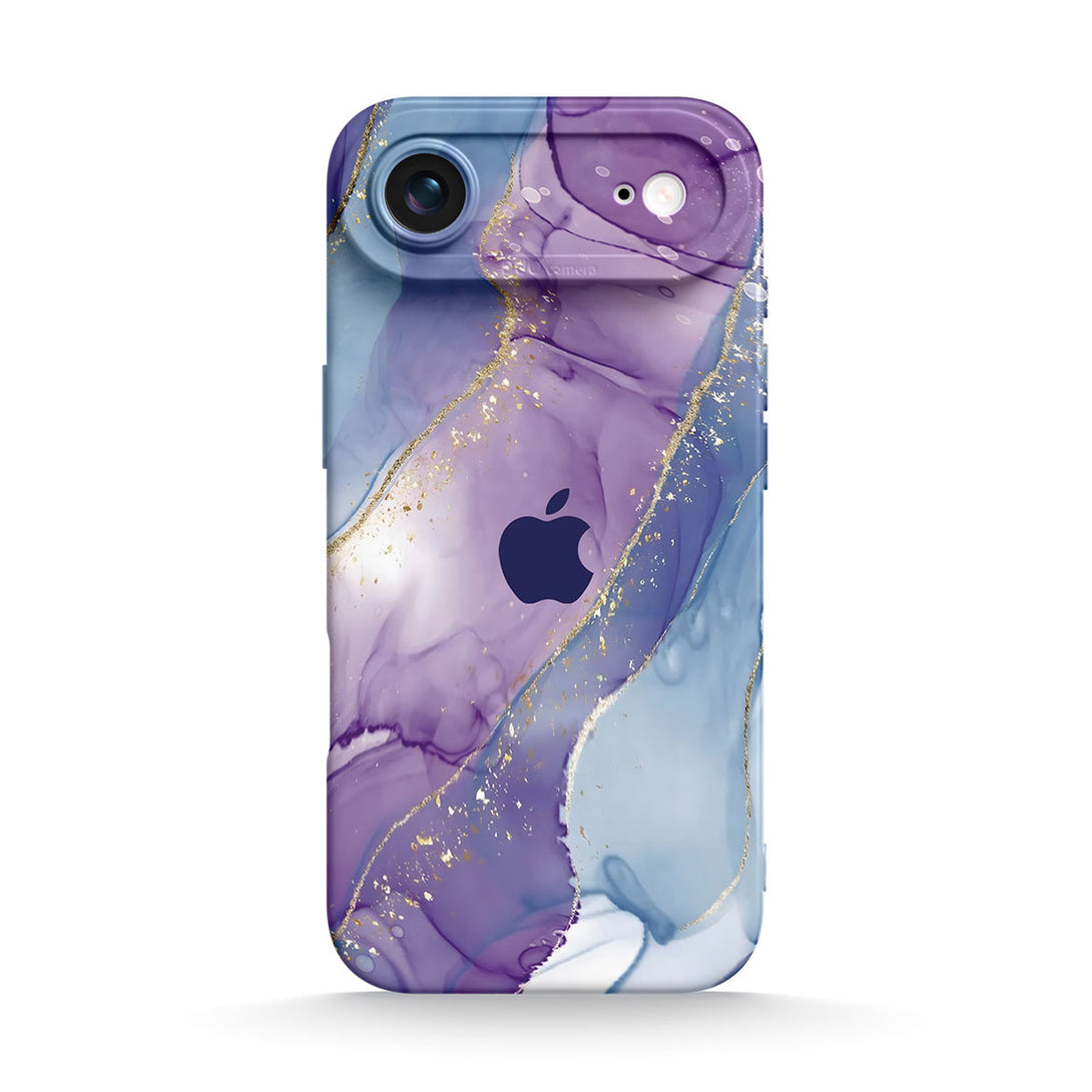 Purple Blue Gilt | IPhone Series Impact Resistant Protective Case