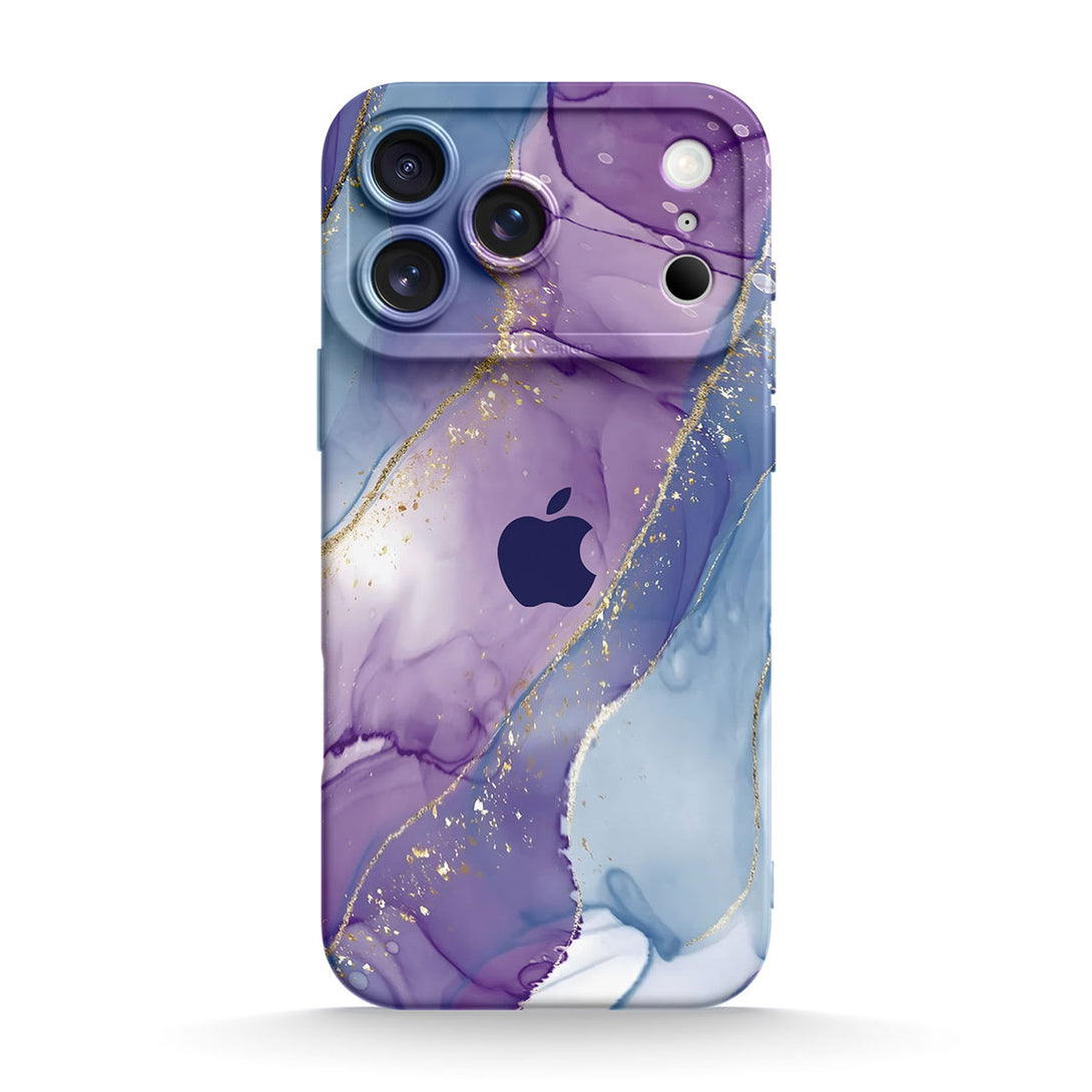 Purple Blue Gilt | IPhone Series Impact Resistant Protective Case