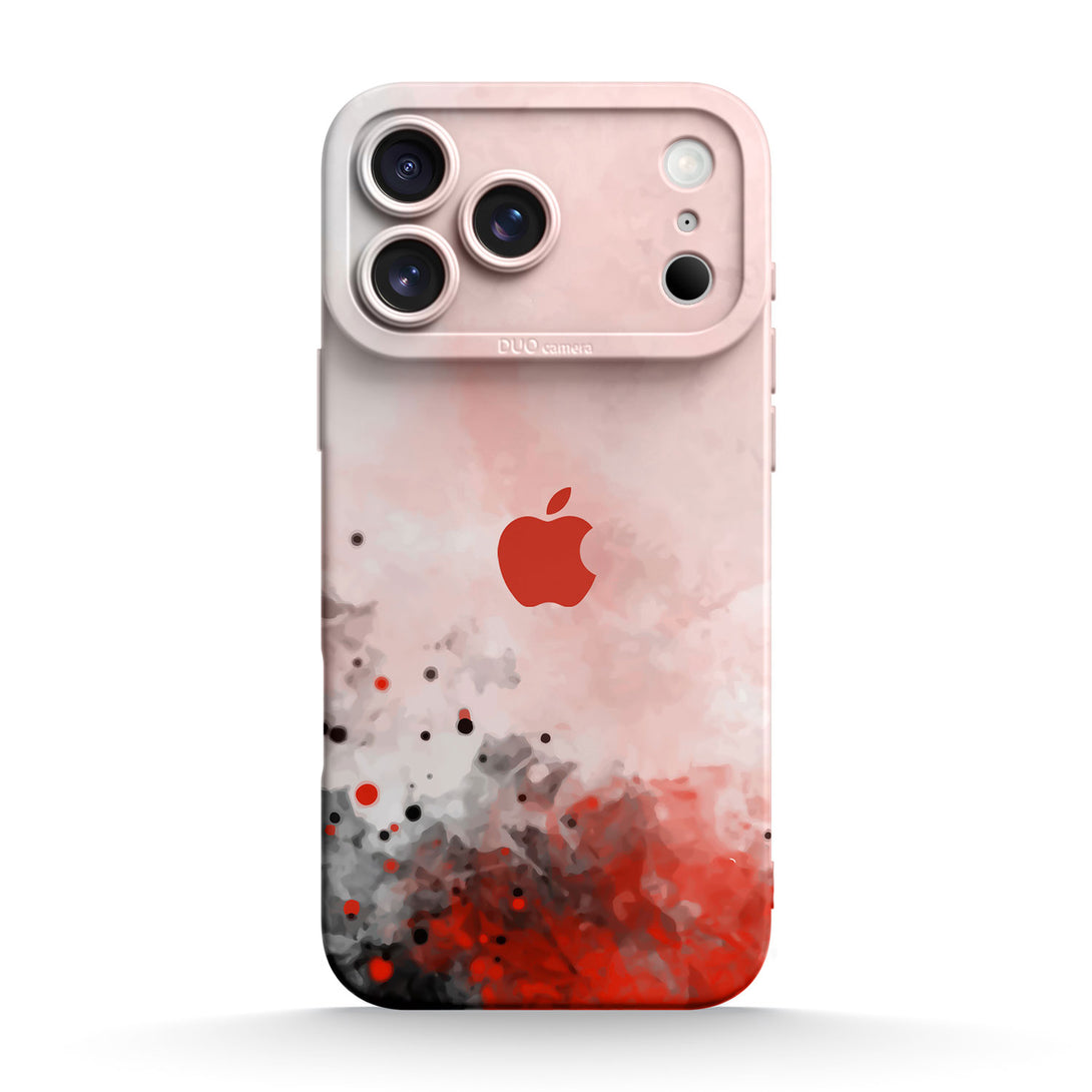 Splash Ink Red | IPhone Series Impact Resistant Protective Case