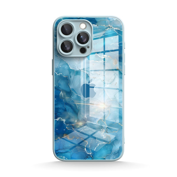 Wave Stone |IPhone Series Tempered Glass Case