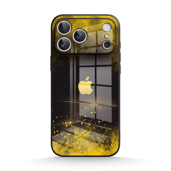 Sprinkle Gold | IPhone Series Tempered Glass Case