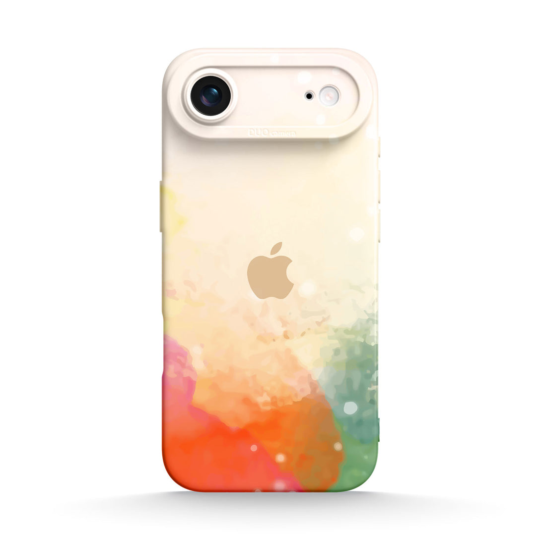 Sputter-Green Orange Powder | IPhone Series Impact Resistant Protective Case