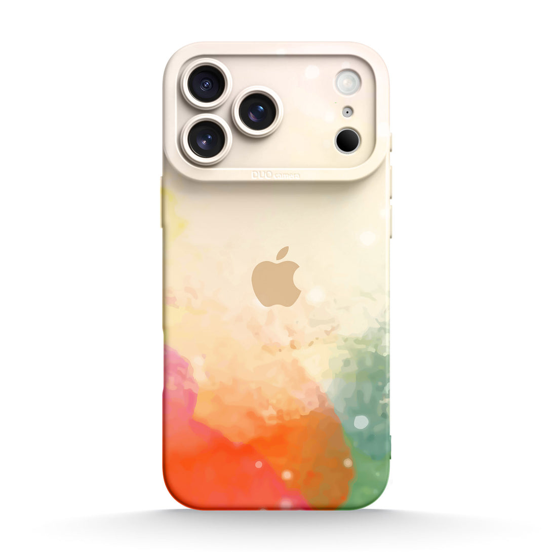 Sputter-Green Orange Powder | IPhone Series Impact Resistant Protective Case