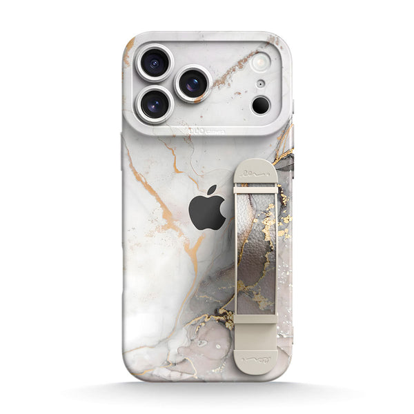 Gray Gold Sand | iPhone Series Multifunctional Wristband Case