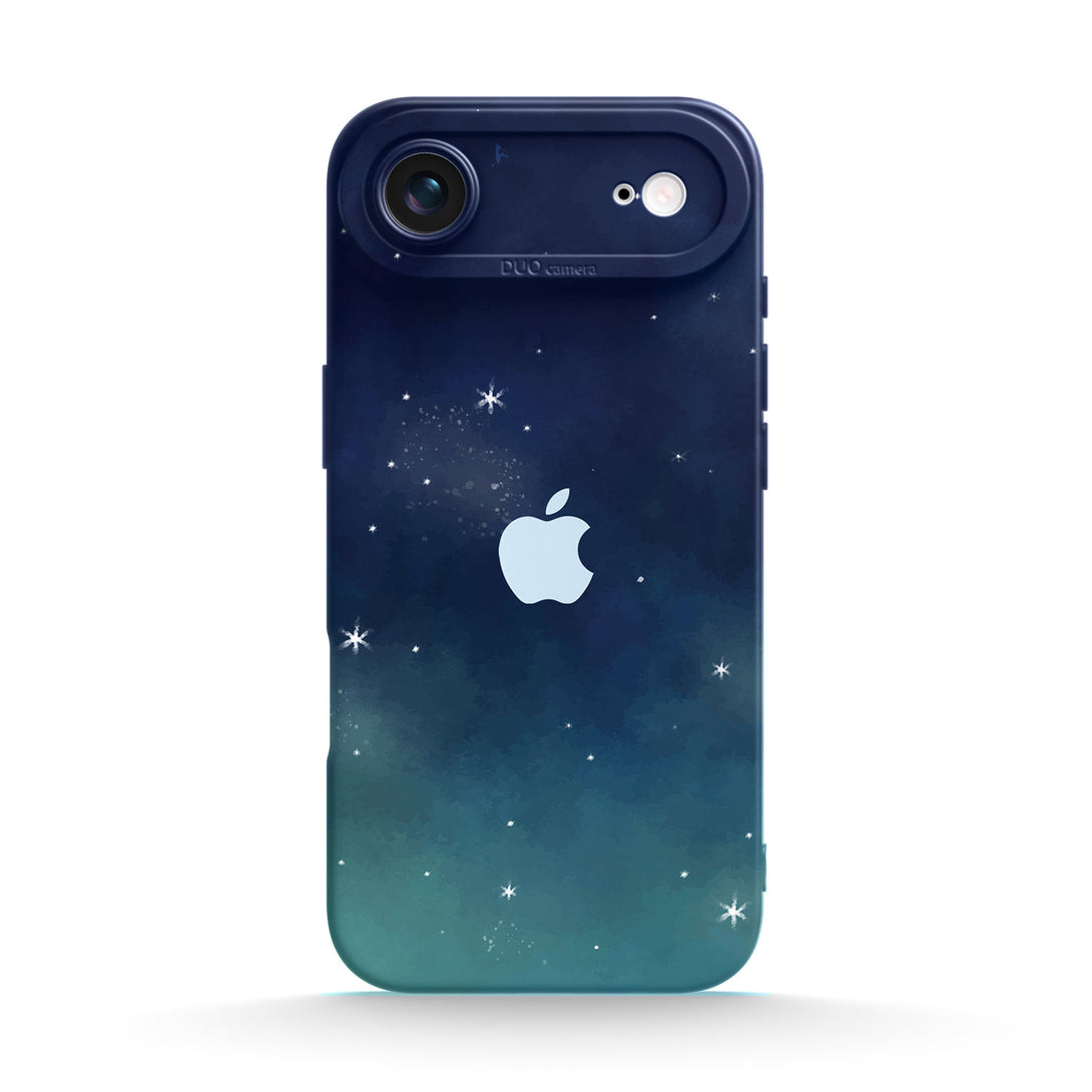 Star-Blue Green | IPhone Series Impact Resistant Protective Case