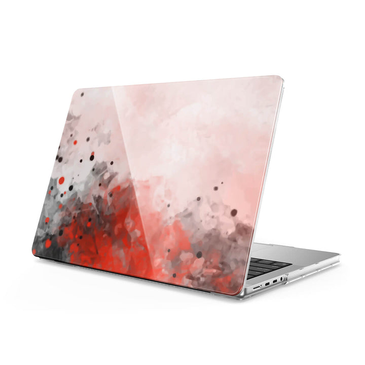 Splash Ink Red | Macbook Anti-Fall Protective Case