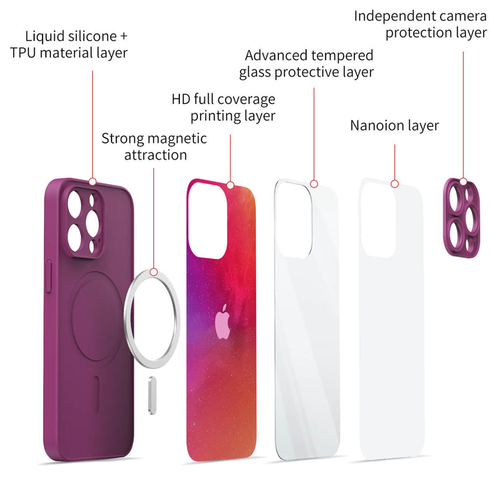 Dazzle Shadow | IPhone Series Impact Resistant Protective Case