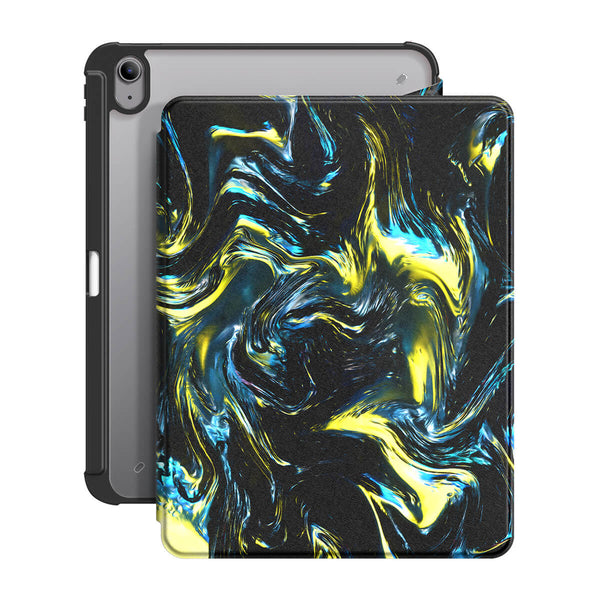 Dark Gold Matter | iPad Series Snap 360° Stand Impact Resistant Case