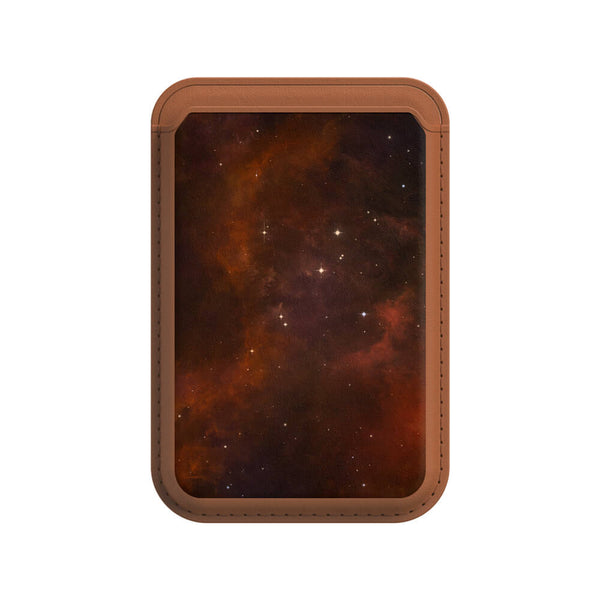 Nebula Smoke | Leather Wallet with MagSafe