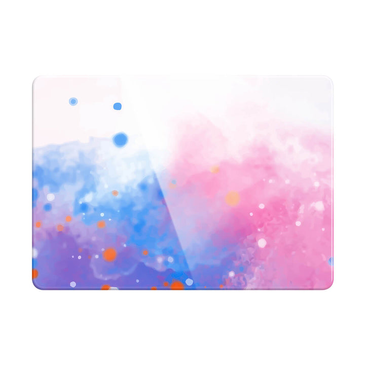 Sputter-Pink Blue Purple | Macbook Anti-Fall Protective Case