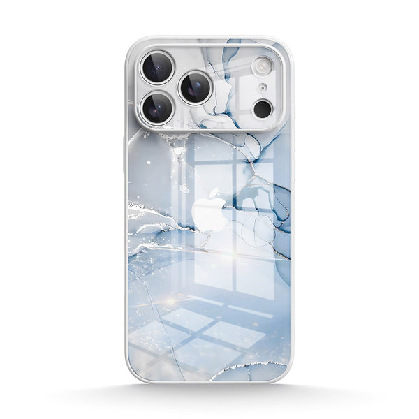 Jazz Silver |IPhone Series Tempered Glass Case