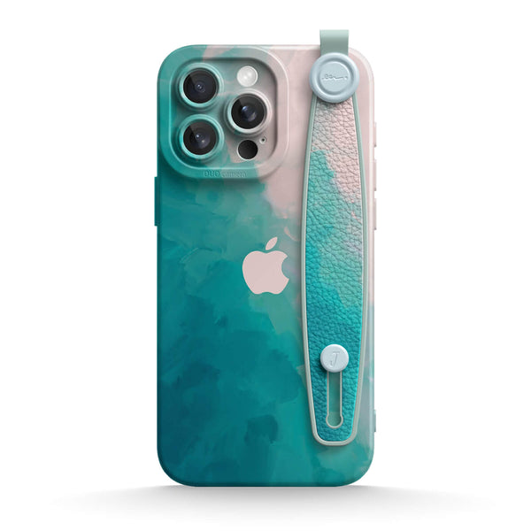 Sand and Sea | iPhone Series Multifunctional Wristband Case