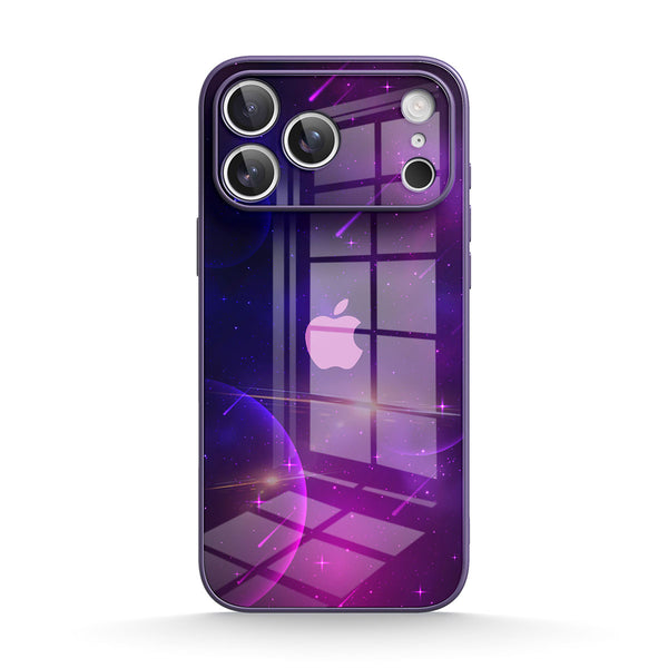 Meteors＆Planets | IPhone Series Tempered Glass Case