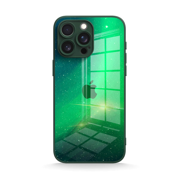 Polar Gradient | IPhone Series Tempered Glass Case