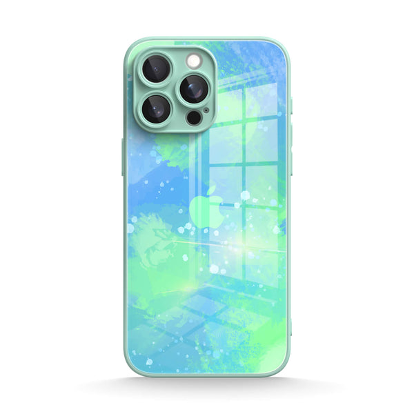 Fluorescent Jellyfish | IPhone Series Tempered Glass Case