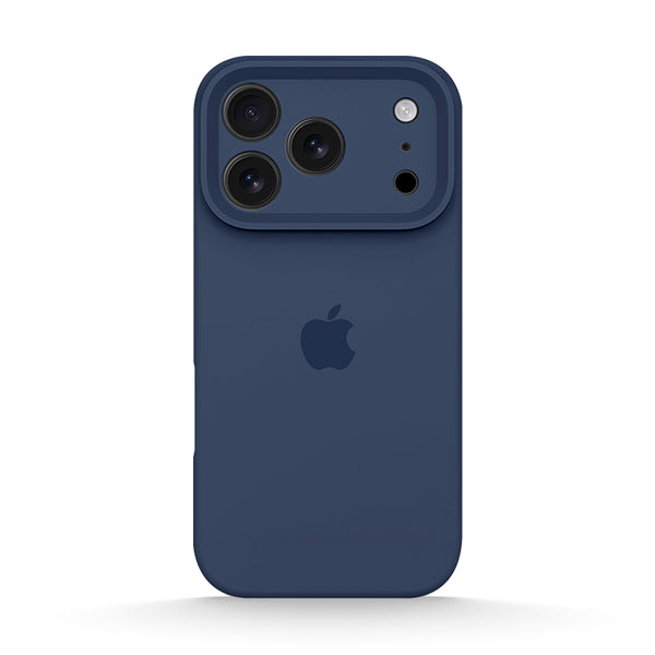 Dark Blue | iPhone Leather Texture Case Magpiec Dark Blue | iPhone Leather Texture Case Magpiec