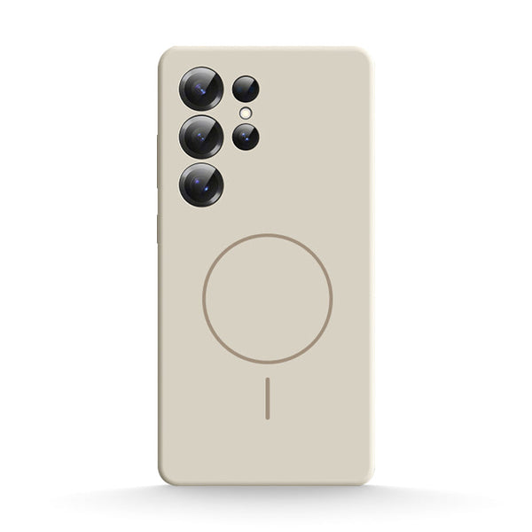 Antique White | Samsung Liquid Silicone MagSafe Case