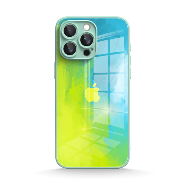 Fluorescent Beach | IPhone Series Tempered Glass Case