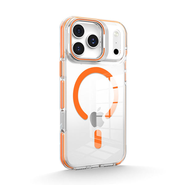 Transparent Orange | iPhone Magsafe Camera Bracket Case