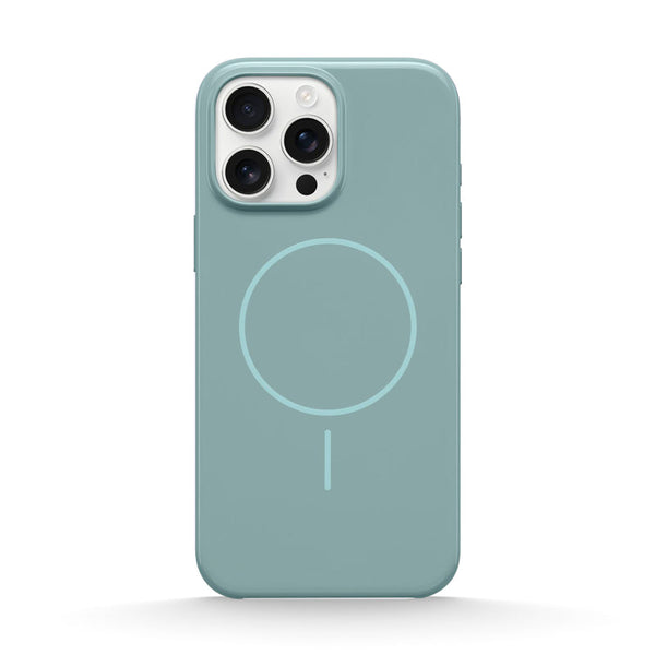Riptide Blue | iPhone MagSafe Glossy Silicone Case