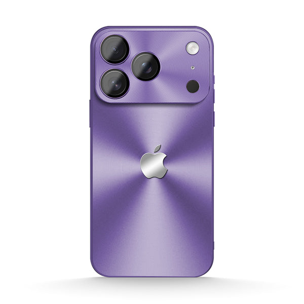 Dark Purple | iPhone Glare Metal Case