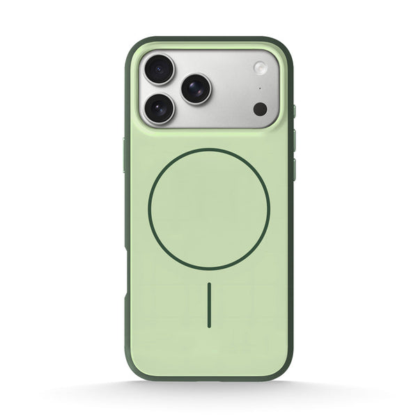 Olive Green | iPhone MagSafe Two-Tone Frosted Case