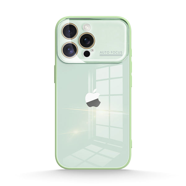 Cyan | iPhone Window Tempered Glass Case