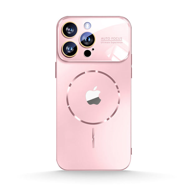 Bright Pink | iPhone Window Magnetic Matte Glass Case
