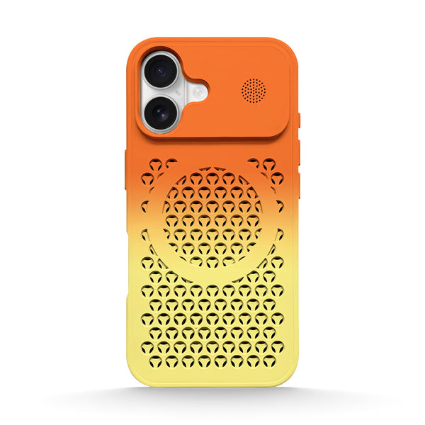 Orange Yellow | iPhone MagSafe Gradient Cooling Case