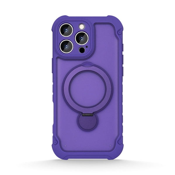 Dark Purple | iPhone MagSafe Holder Matte Case