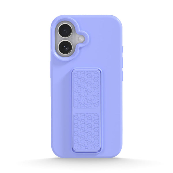 Grass Purple | iPhone Silicone Bracket Case