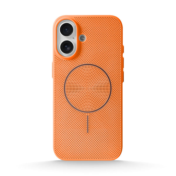 Vitality Orange | iPhone MagSafe Cooling Mesh Case