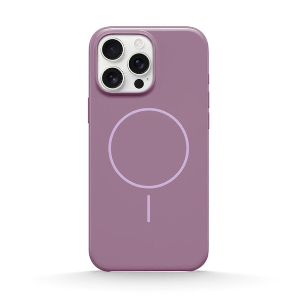 Sunset Purple | iPhone MagSafe Glossy Silicone Case