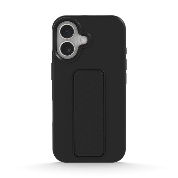 Black | iPhone Silicone Bracket Case