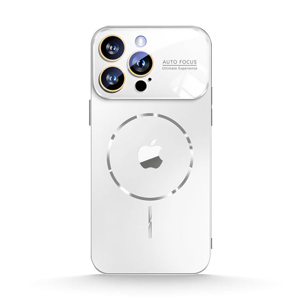 Titanium White | iPhone Window Magnetic Matte Glass Case