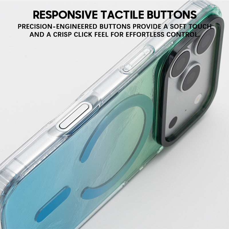 Blue | iPhone MagSafe Glacier Texture Case – Magpiec