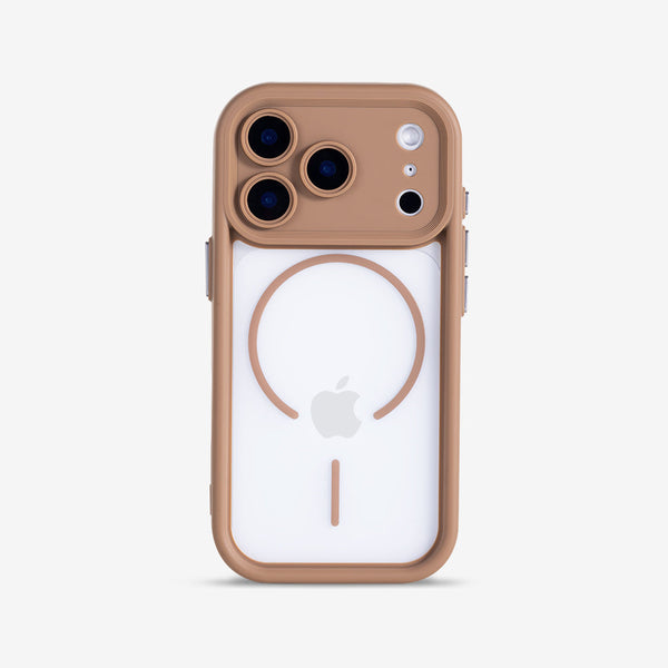 Brown | iPhone Magsafe Angel Eye Cooling Case