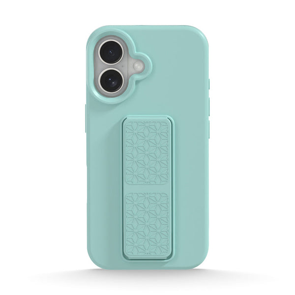 Light Cyan | iPhone Silicone Bracket Case
