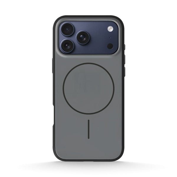 Graphite Black | iPhone MagSafe Two-Tone Frosted Case