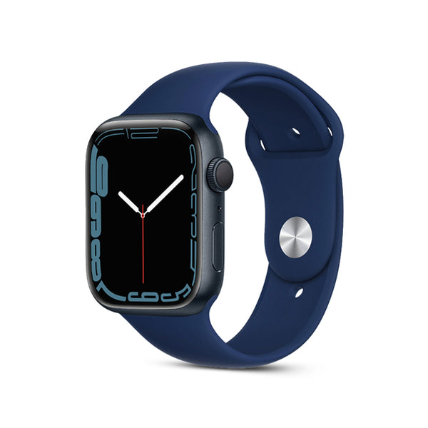 Navy Blue | Liquid Silicone Watch Strap