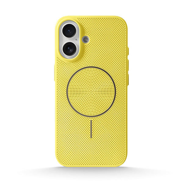 Lemon Yellow | iPhone MagSafe Cooling Mesh Case